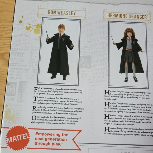 New/Sealed Harry Potter Dolls Mattel Complete Set of 5 Wizarding World - Picture 8 of 12